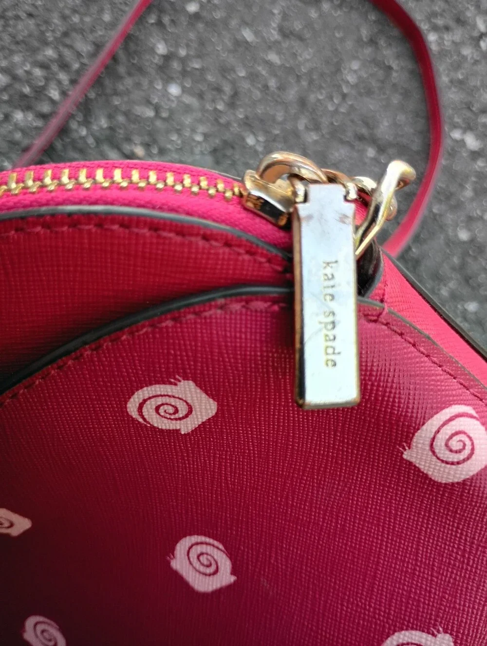 Kate Spade Leather Snail